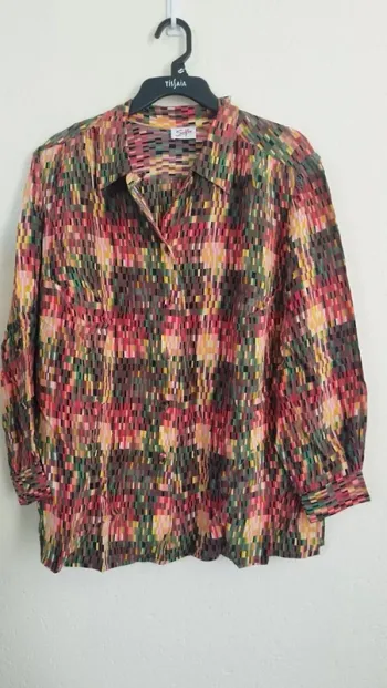 Chemisier coloré - Solfin - taille 50