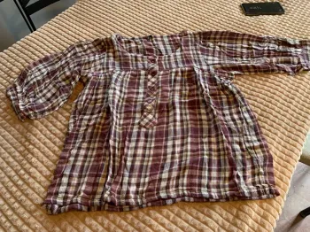 Chemise à carreaux