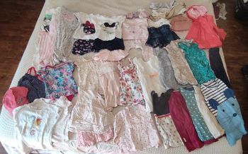 Lot vêtements bébé fille 12 mois