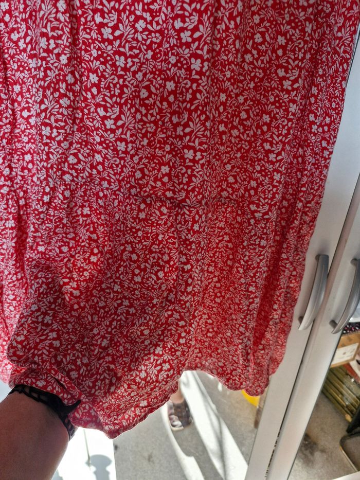 Superbe robe tunique évasée style volants - photo numéro 9
