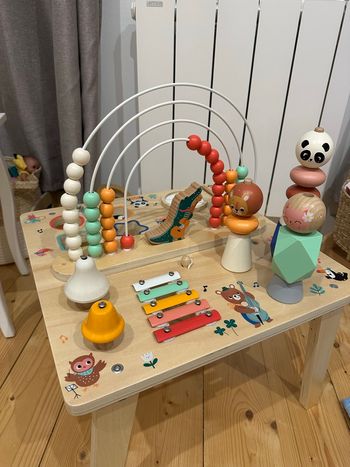 Table d’éveil musical