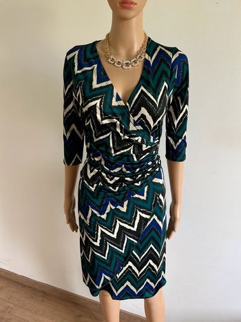 Robe imprimée neuve à manches courtes Revd’elle taille M