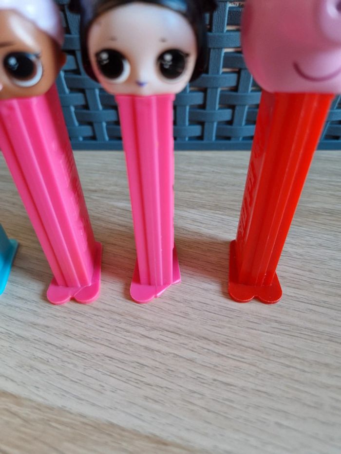 Lot 4 pez "fille" girly rose trolls lol et peppa pig - photo numéro 4