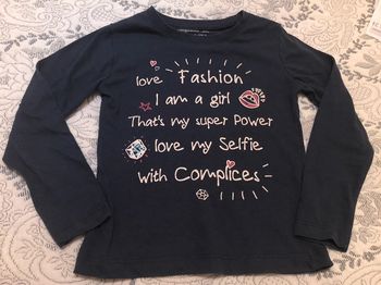 #T-shirt manche longue 4/5 ans