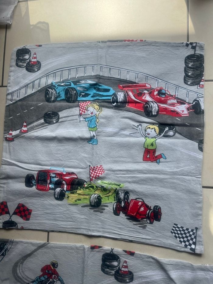 Housse de couette polaire Enfant circuit - photo numéro 2