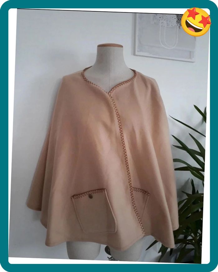 Poncho/cap polaire pour l'hivers Neuve🌿💝 - photo numéro 5