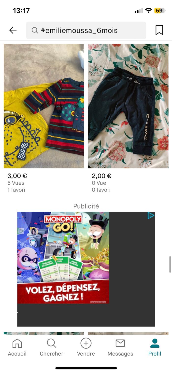 Vend vêtements garçon 6 mois - photo numéro 9