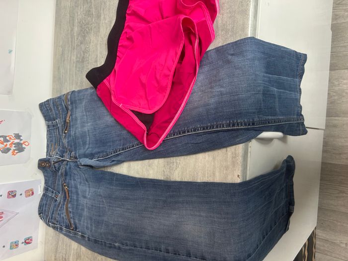 Lot 27 vêtements fille 14 ans complet pantalon robes chemise veste haut gilet pull - photo numéro 2