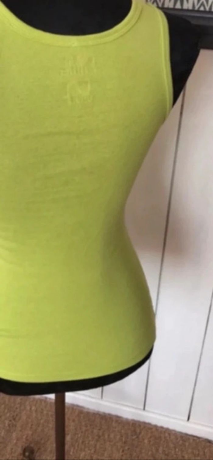 Débardeur vert, camaïeu, taille s - photo numéro 4