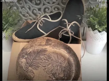 Chaussures toile mode homme