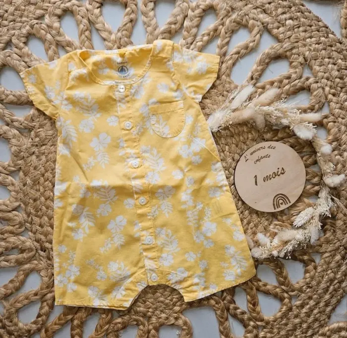 Barboteuse Petit Bateau 1m