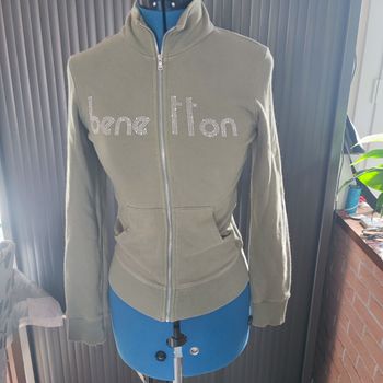 Gilet kaki 12 ans fille Benetton