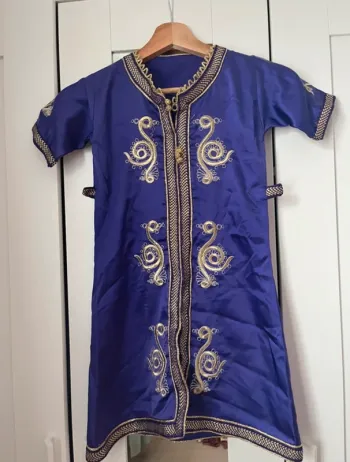 Robe caftan manche courte