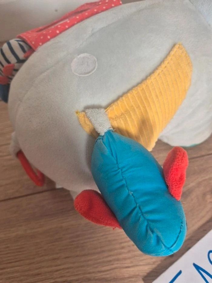 Peluche multi activités axel l'hippo - photo numéro 10