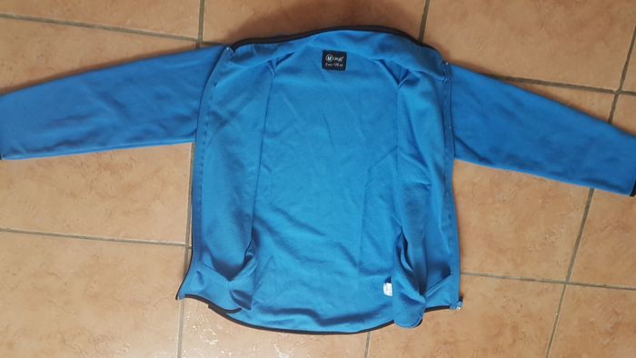 Gilet polaire garçon 8 ans bleu U Oxygn - photo numéro 5