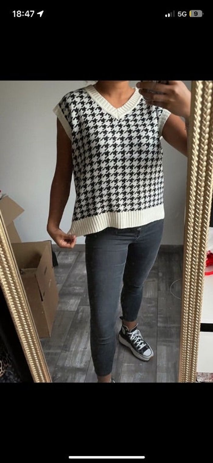 Pull sans manche