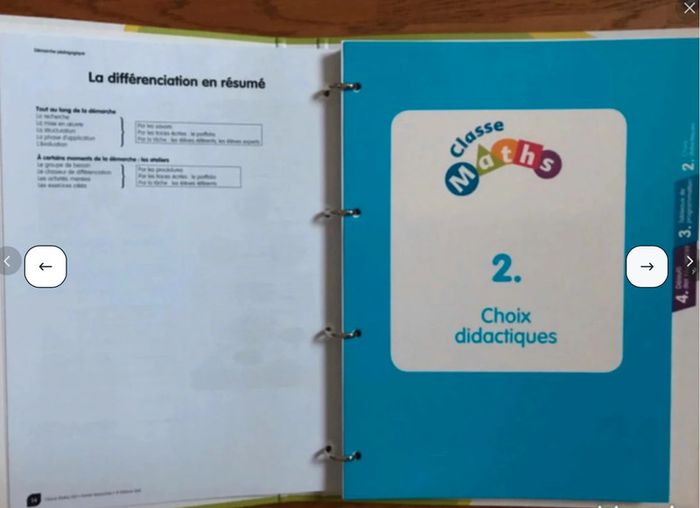 Classe Maths CE2 - Fichier Ressources - éditions SED - photo numéro 3