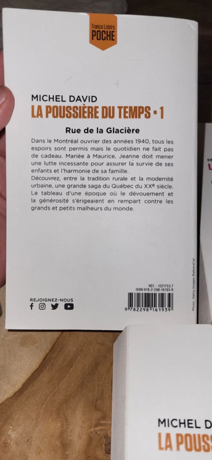 Livres trilogie La poussière du temps - photo numéro 6