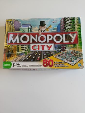 Monopoly city hasbro gaming complet et fonctionne