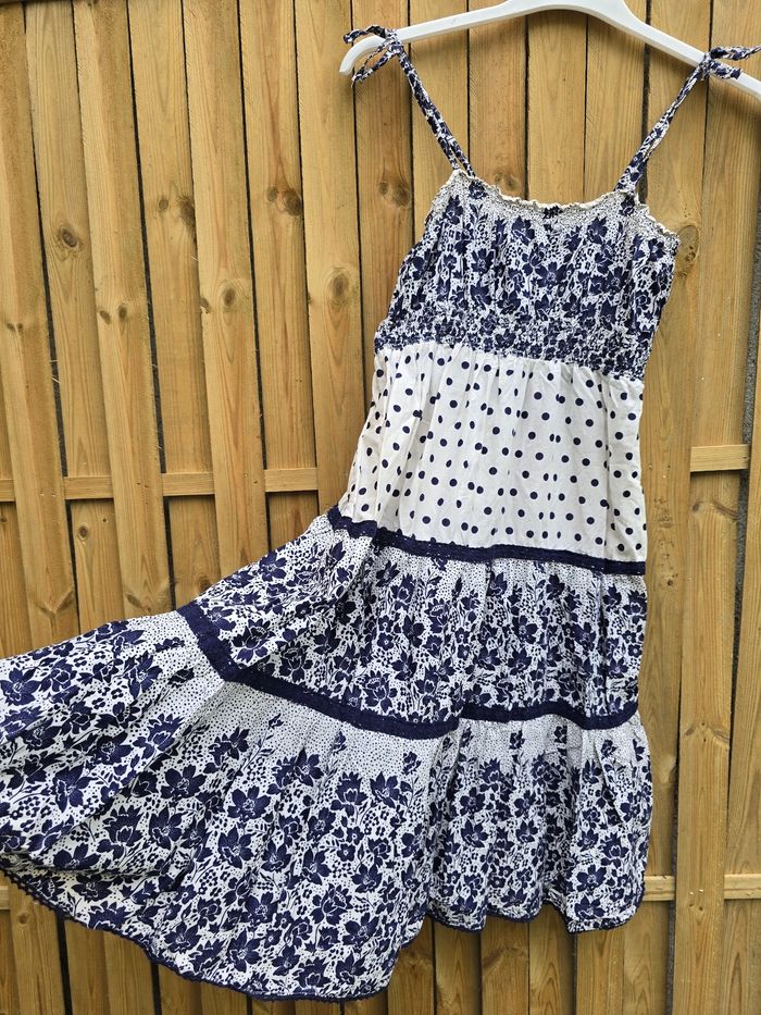Robe provençale 🍒vintage 90 new look🍒neuve taille unique - photo numéro 5