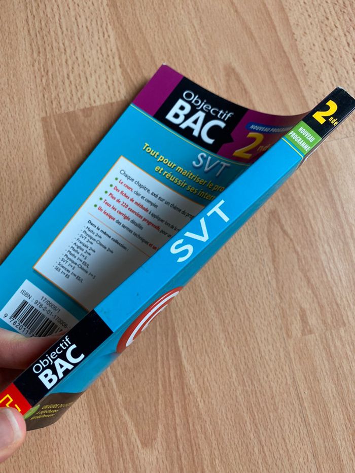 Manuel/livre Objectif Bac SVT 2nde préparation au bac - photo numéro 3
