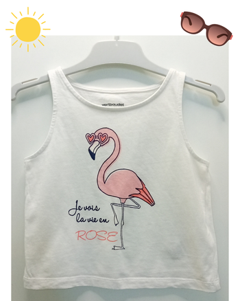 T-shirt ete Vertbaudet 2 ans 