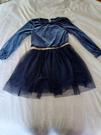 Robe bleu de  fête
