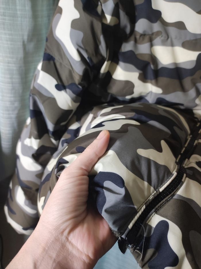 Veste imprimée militaire taille L - photo numéro 5