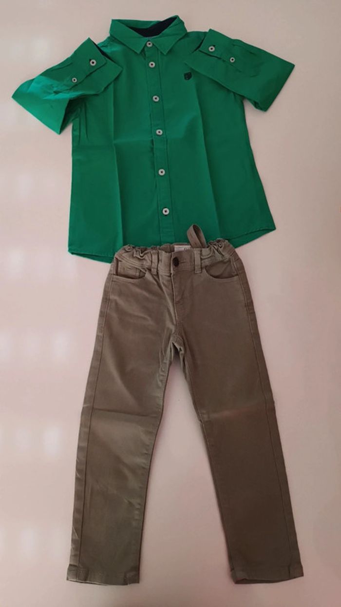 Ensemble garçon 4ans. 2€ le lot - photo numéro 2