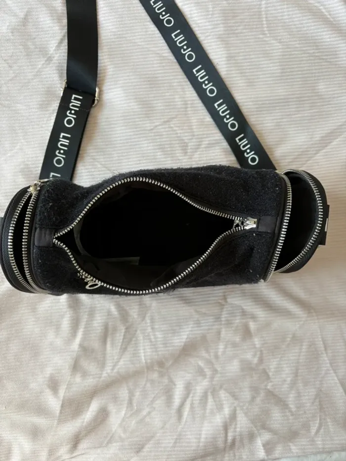 Sac bandoulière LIU•JO noir à paillettes - photo numéro 3