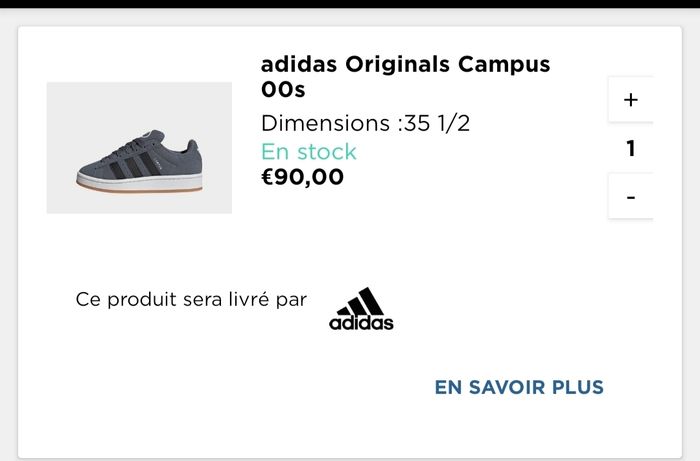 Baskets adidas campus - photo numéro 4