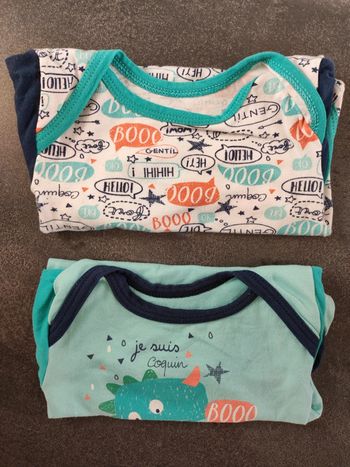 Lot 2 bodies 6 mois