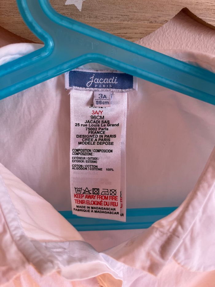 Chemise Jacadi blanche - photo numéro 3