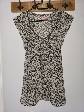 Only blouse leopard taille 36 S