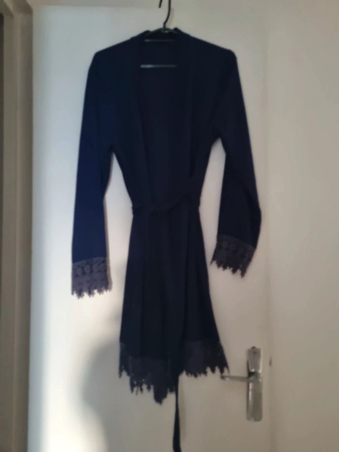 Chemisier de nuit bleu - photo numéro 2