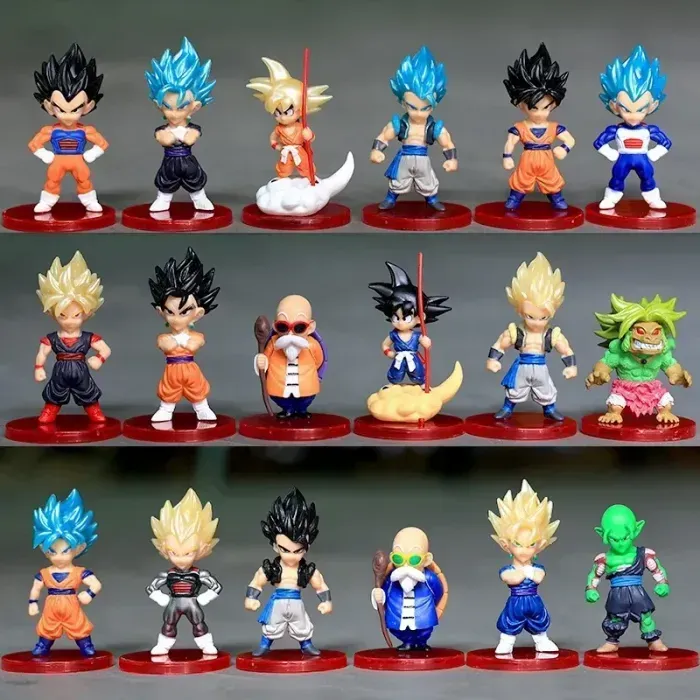 Lot de 18 Figurines Dragon Ball Z. Neuf