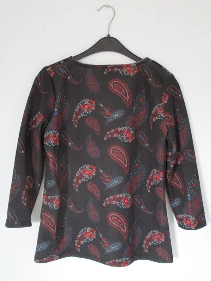 Pull/sweat noir imprimé Grain de Malice M NEUF - photo numéro 8