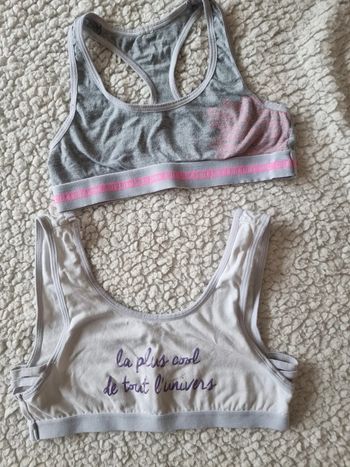Brassière 12 ans