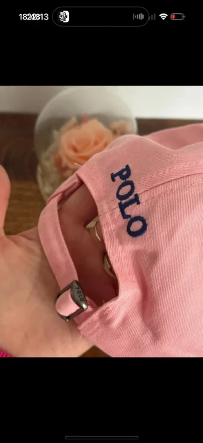 Casquette rose ralph lauren neuve - photo numéro 7