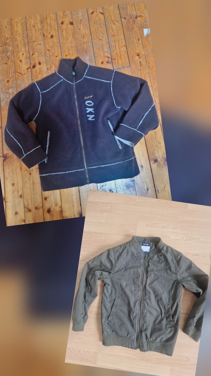 Lot de 2 vestes taille 11 - 12 ans
