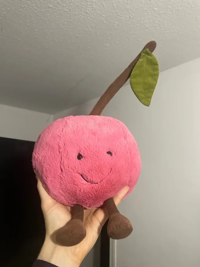 Grosse cerise rose jellycat - photo numéro 2