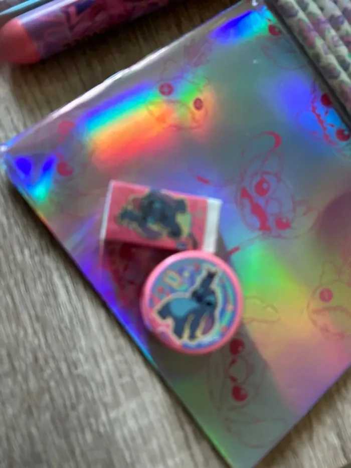 Lot fournitures scolaire stitch - photo numéro 4