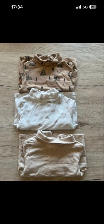 Lot sous pull