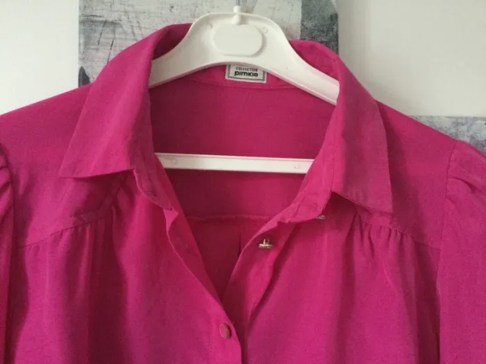 Chemisier rose taille xs - photo numéro 3