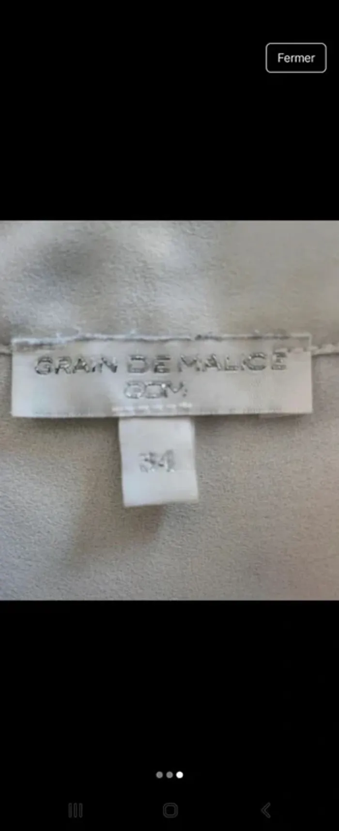 Blouse Grain de Malice taille XS / 34 - photo numéro 3