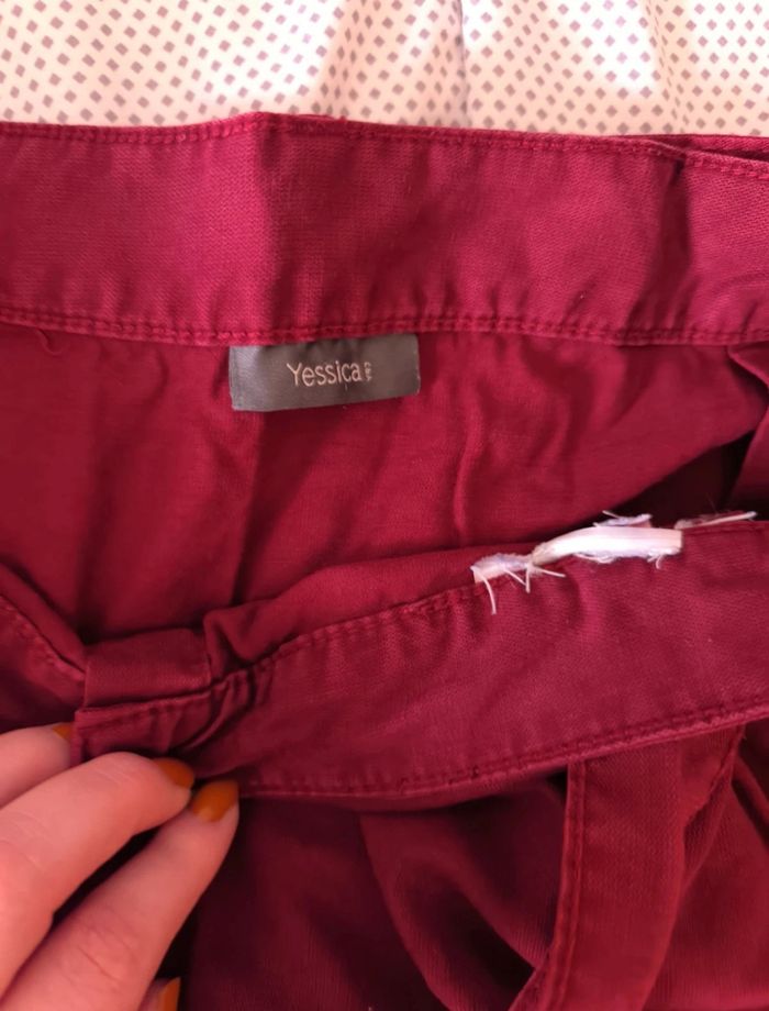 Jupe rouge/bordeaux - photo numéro 2