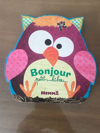 Bonjour Petit Hibou Hemma 18 mois