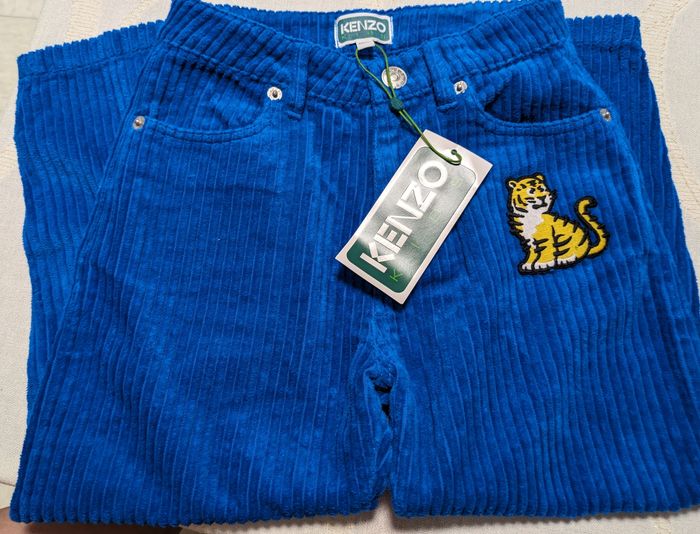 Pantalon en velours kenzo 6 ans - photo numéro 8