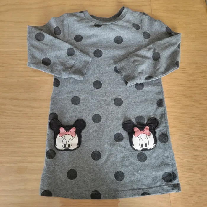 Robe sweat fin minnie mousse Disney