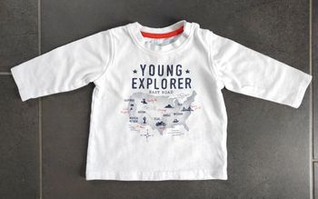 Tee shirt bébé garçon manches longues